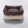 Green Luxury Removed Pet Beds for Dog